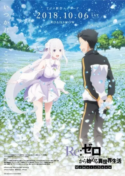 Poster for Re:Zero kara Hajimeru Isekai Seikatsu - Memory Snow