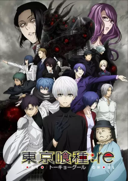 Poster for Tokyo Ghoul:re 2nd Season