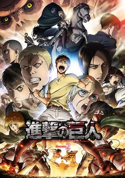 Poster for Shingeki no Kyojin Season 2